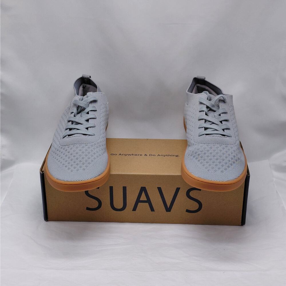SUAVS The Zilker Knit Sneakers Men's Size 12 Gum Bottom Casual Athleisure Shoes - Picture 3 of 13
